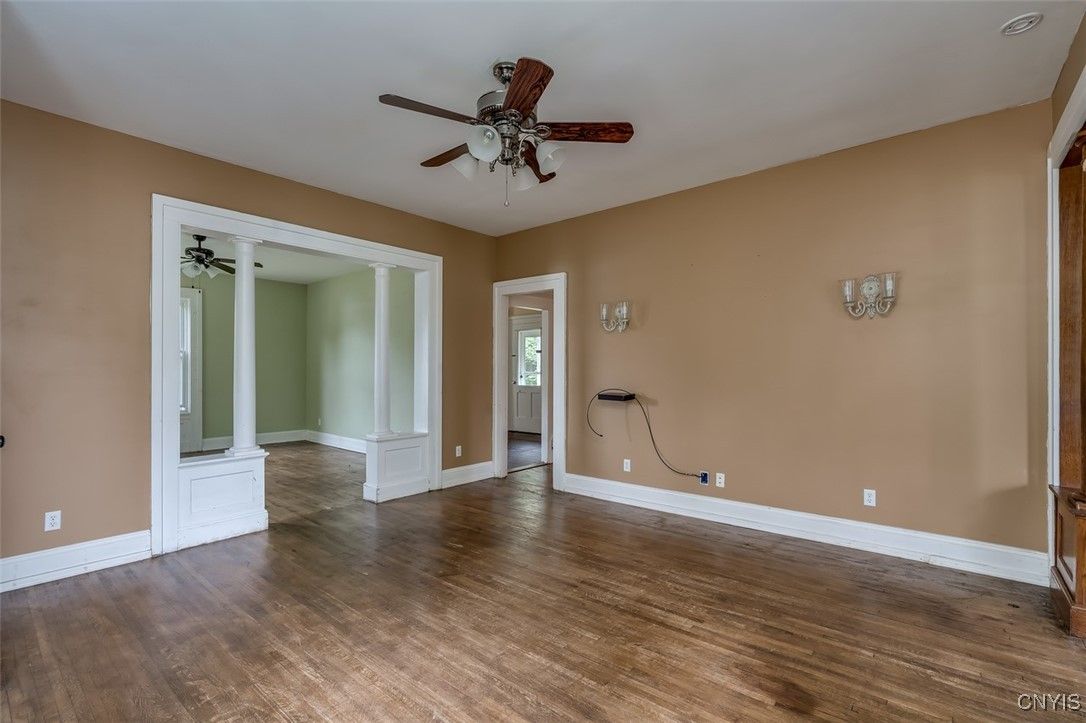 Empty room, Interior, Wood Texture Flooring