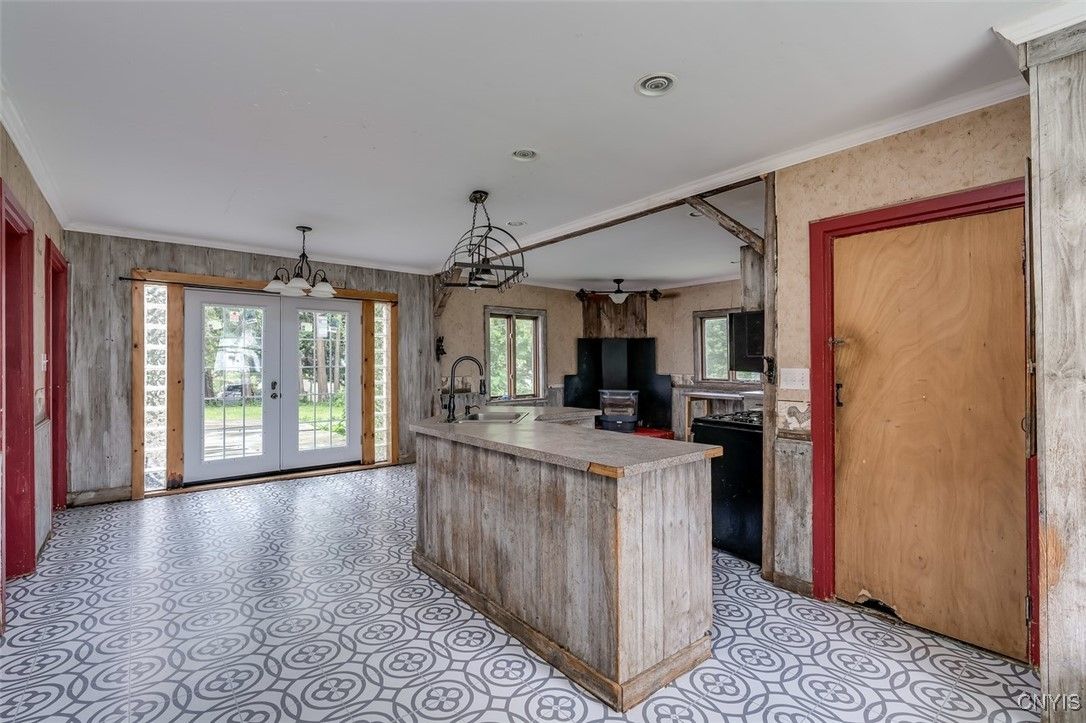 Chandelier, Interior, Kitchen, Pendant Lights, Recessed Lighting