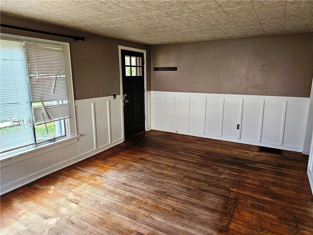 Empty room, Interior, Wood Texture Flooring