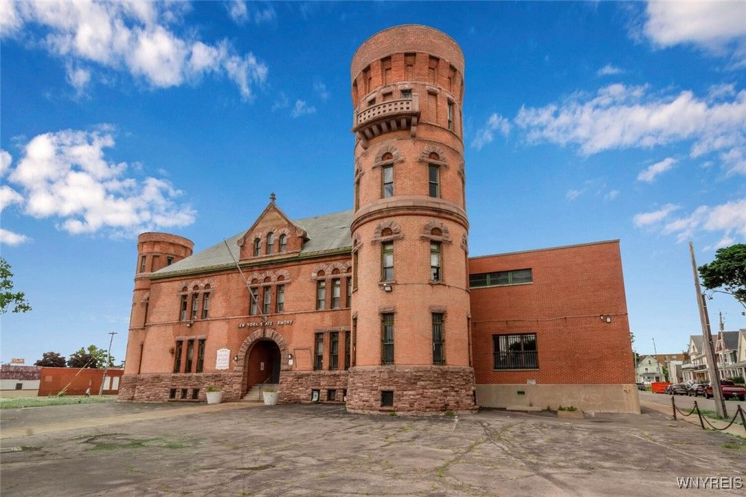 Exterior, Facade, Brick Facade, Condo Building