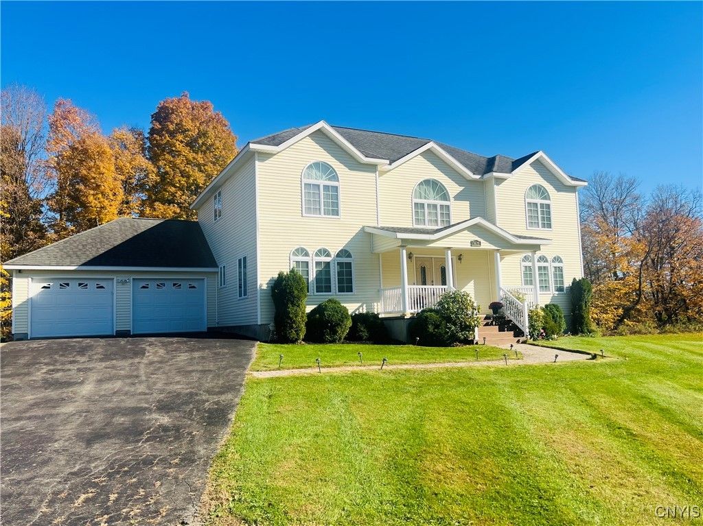 Attached, Backyard, Exterior, Facade, Farmhouse