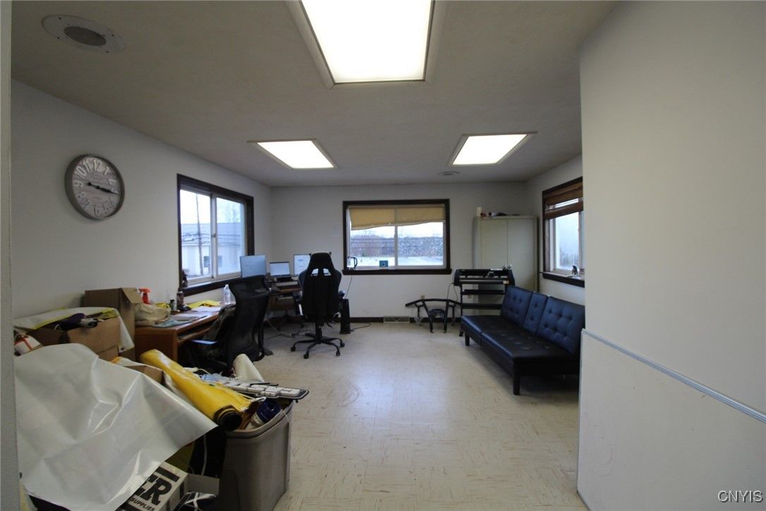 Home Office, Interior, Recessed Lighting