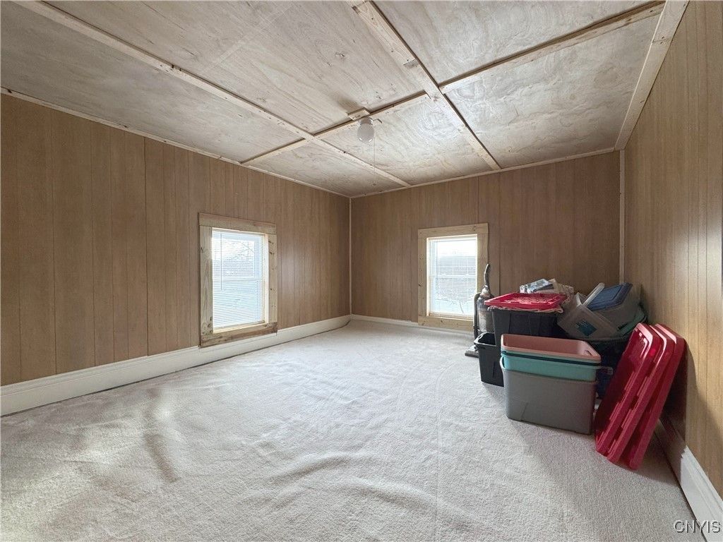 Empty room, Interior, Wooden Walls