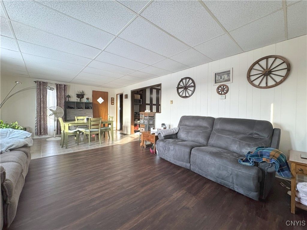 Dining room, Interior, Wood Texture Flooring