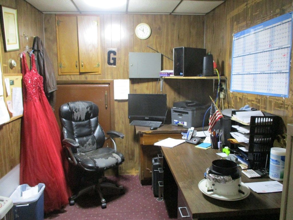 Home Office, Interior, Wooden Walls