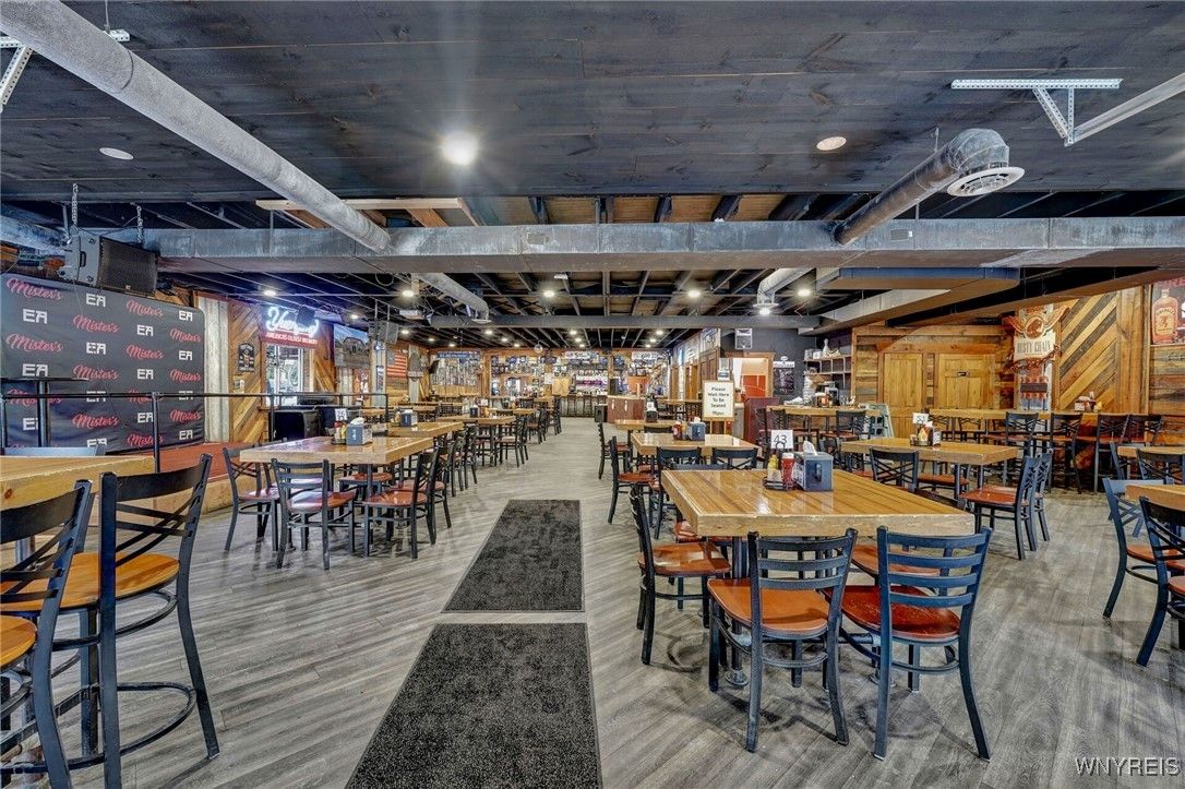 Dining room, Interior, Wooden Walls