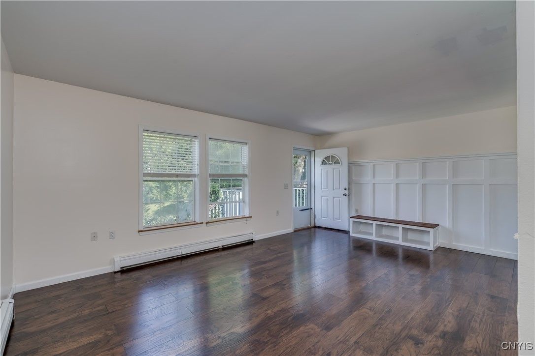 Empty room, Interior, Wood Texture Flooring