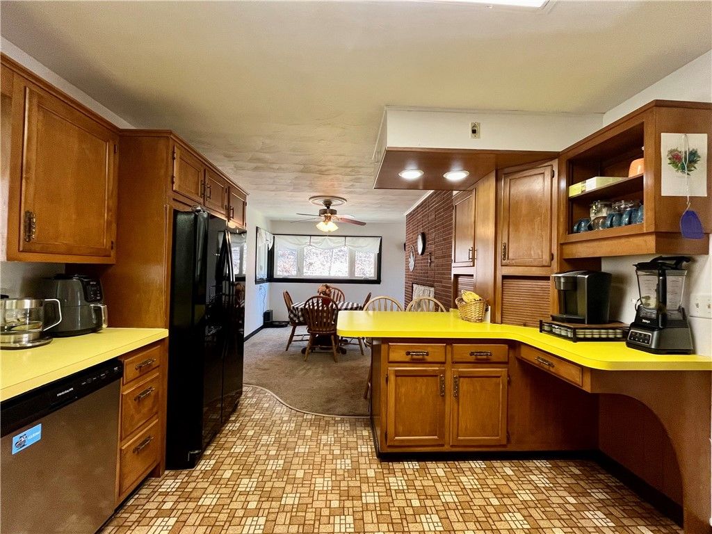 Dining room, Interior, Kitchen