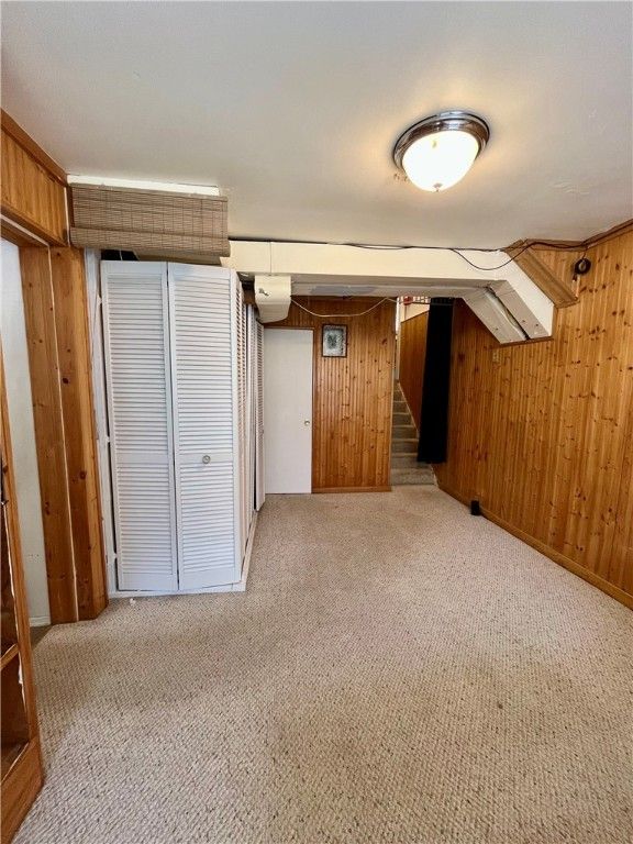 Empty room, Interior, Wooden Walls