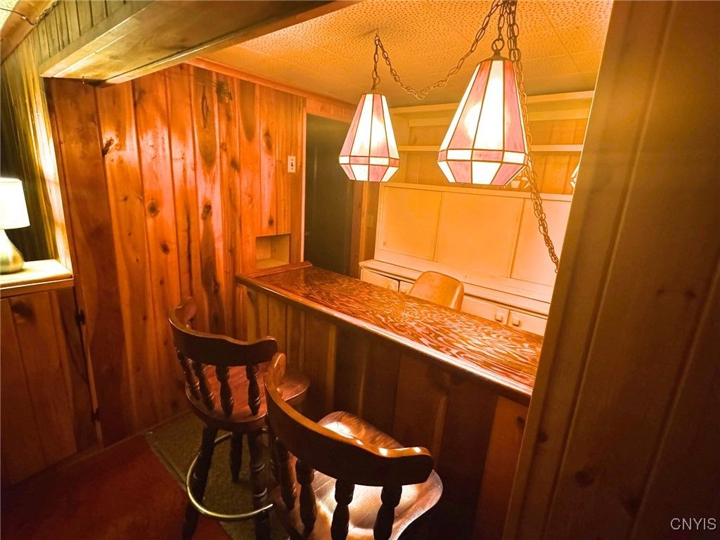 Interior, Pendant Lights, Wooden Walls