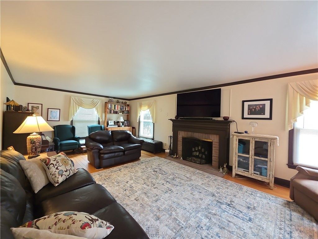 Fireplace, Interior, Living room, Wood Texture Flooring
