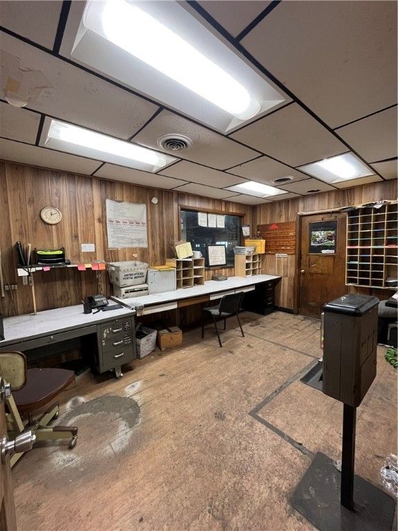 Interior, Kitchen, Wooden Walls