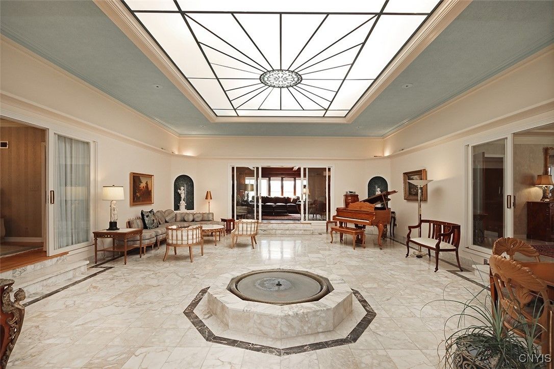Interior, Living room, Pendant Lights, Piano