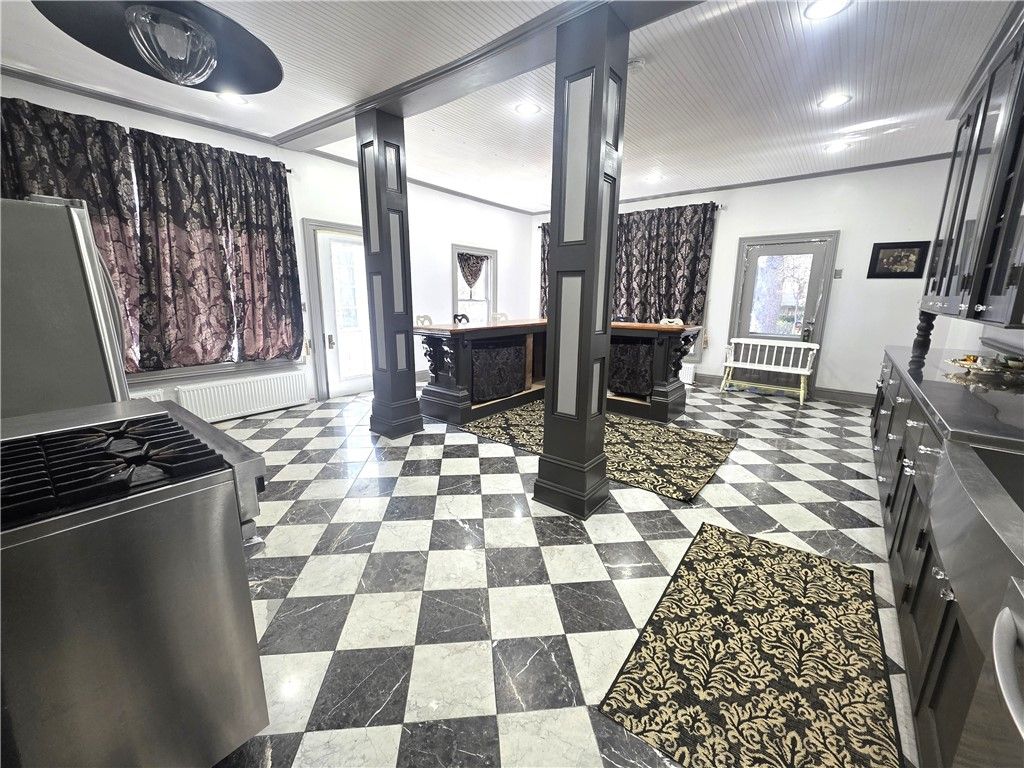 Interior, Marble, Recessed Lighting
