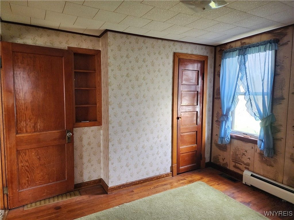 Empty room, Interior, Wood Texture Flooring