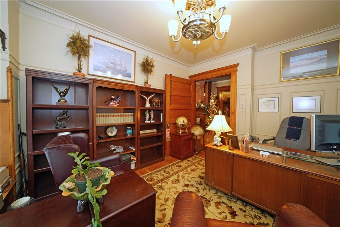 Chandelier, Home Office, Interior