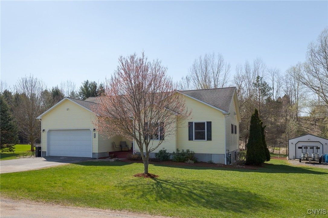 Attached, Backyard, Detached Garage, Exterior, Facade, Farmhouse