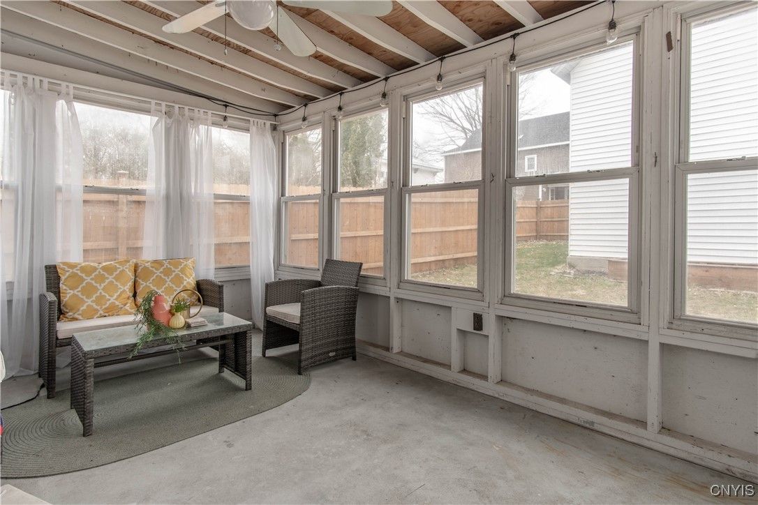 Interior, Sun Room, Wooden Ceilings