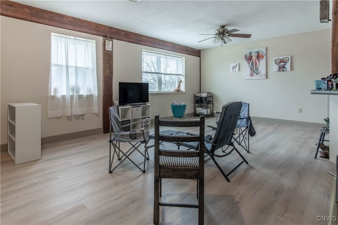 Dining room, Interior, Wood Texture Flooring