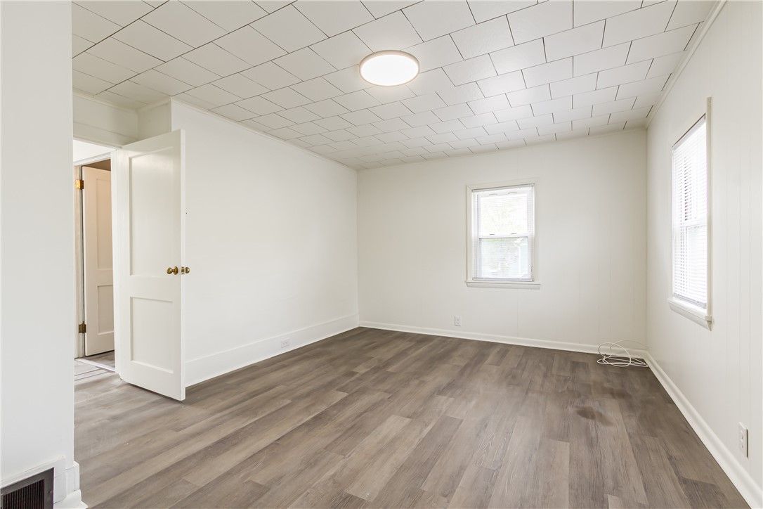 Empty room, Interior, Wood Texture Flooring