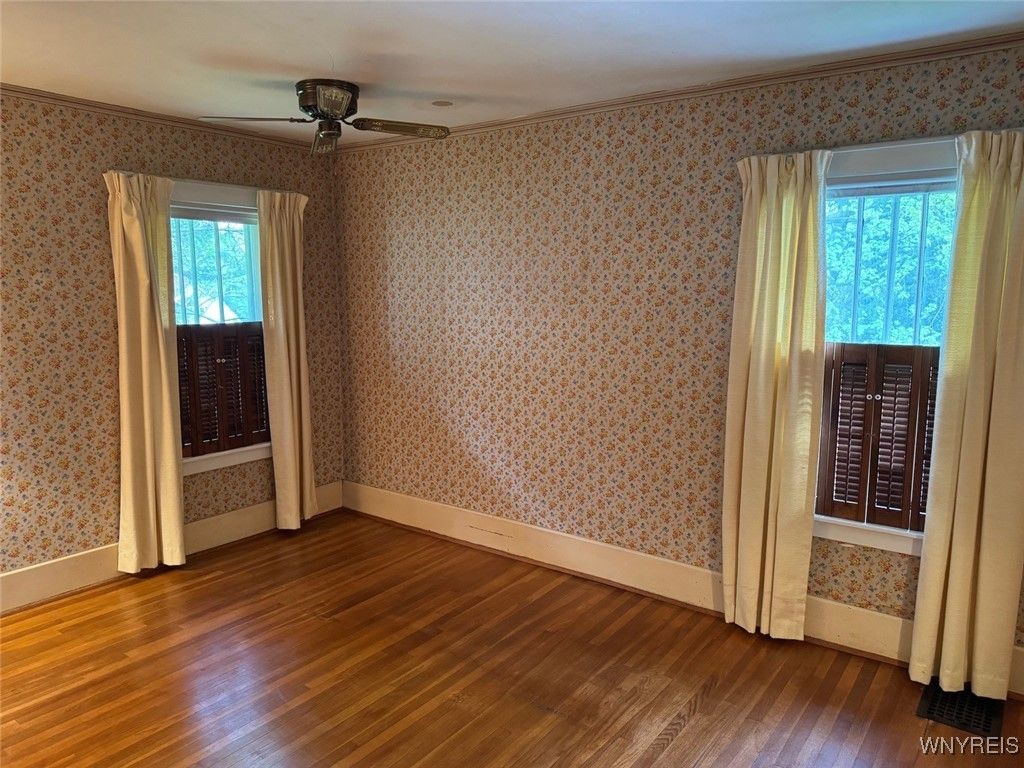 Empty room, Interior, Wood Texture Flooring