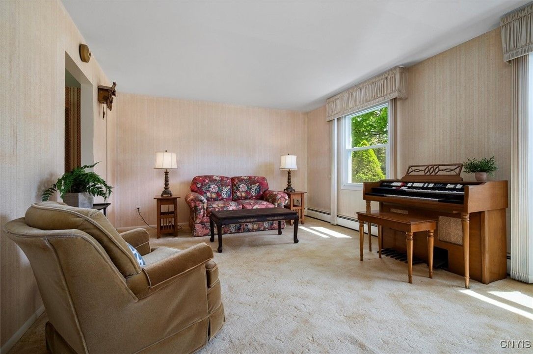 Interior, Living room, Piano