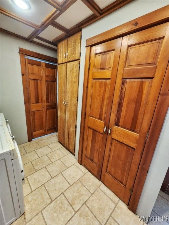 Interior, Recessed Lighting, Wooden Beams