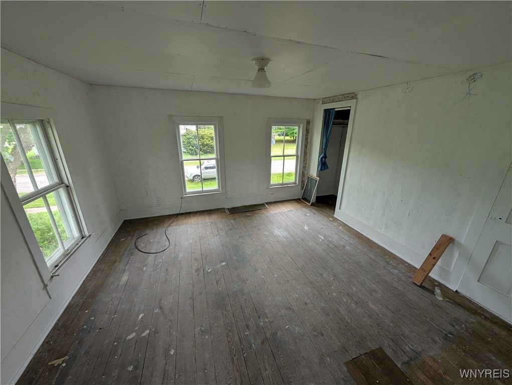 Empty room, Interior, Wood Texture Flooring