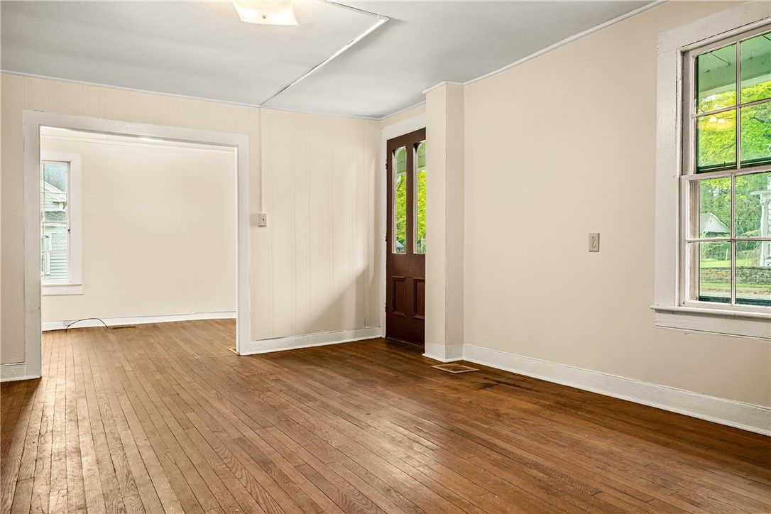 Empty room, Interior, Wood Texture Flooring