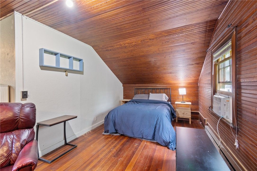 Bedroom, Interior, Wooden Ceilings, Wood Texture Flooring, Wooden Walls