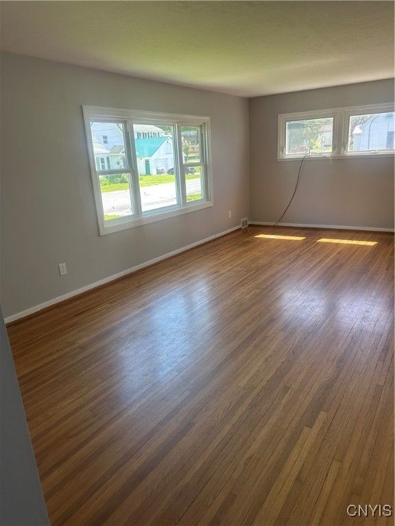 Empty room, Interior, Wood Texture Flooring