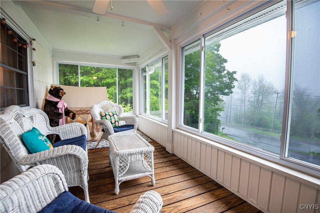 Interior, Sun Room, Wood Texture Flooring