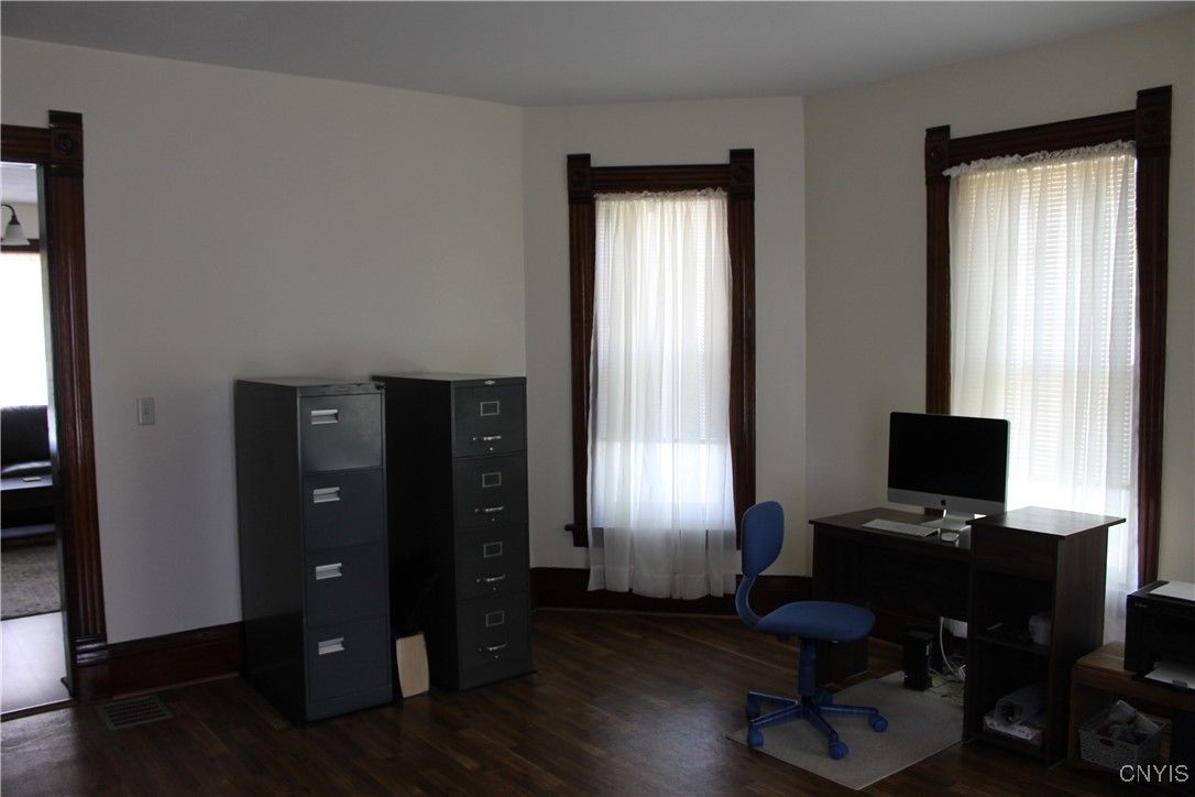 Home Office, Interior, Wood Texture Flooring