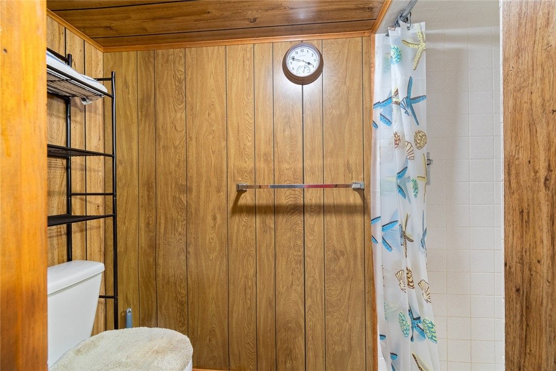 Bathroom, Interior, Wooden Walls