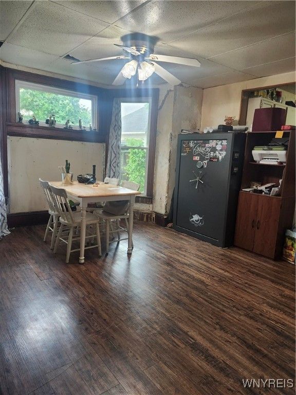 Dining room, Interior, Wood Texture Flooring
