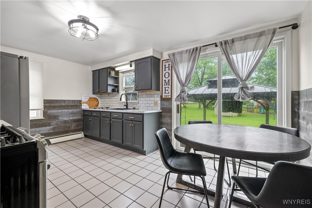 Dining room, Interior, Kitchen
