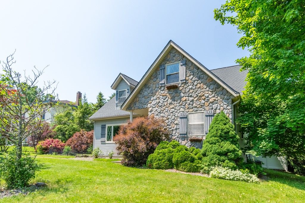 Backyard, Exterior, Facade, Tudor Revival