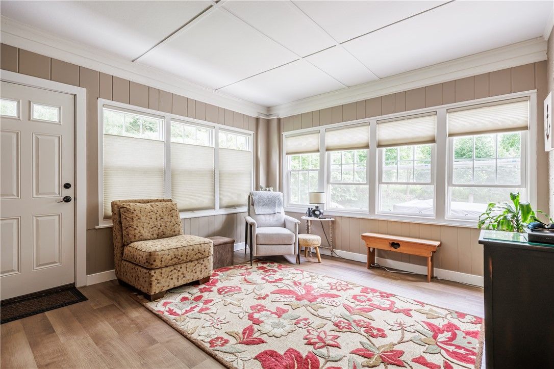 Interior, Sun Room, Wood Texture Flooring
