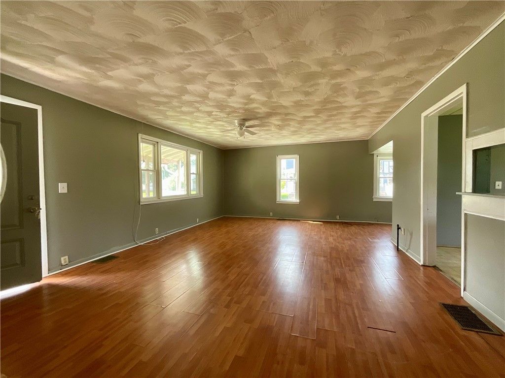 Empty room, Interior, Wood Texture Flooring