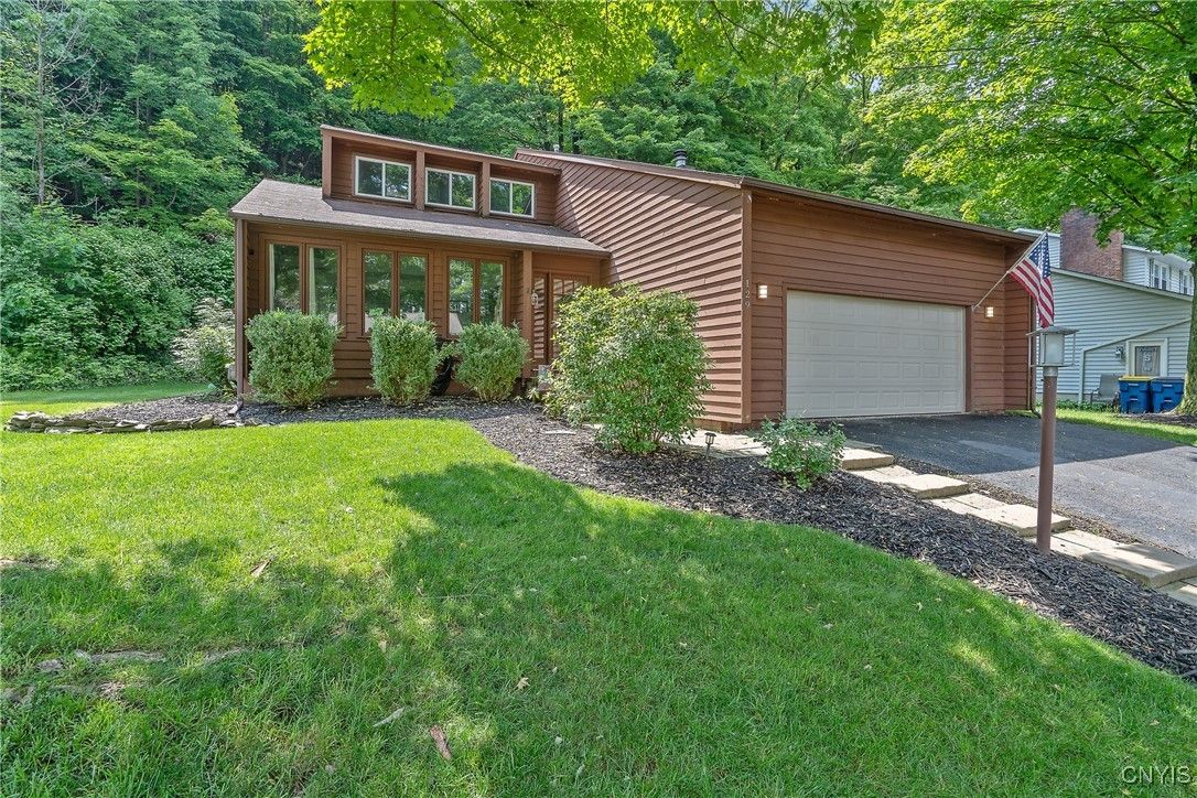 Attached, Exterior, Facade, Log Home