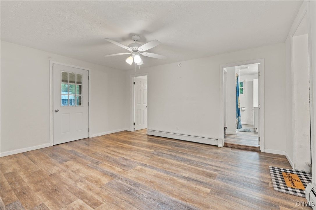 Empty room, Interior, Wood Texture Flooring
