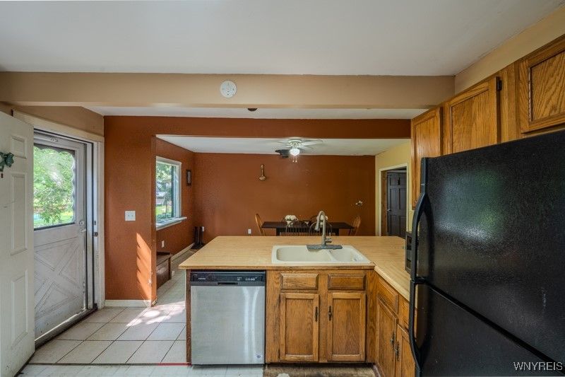 Dining room, Interior, Kitchen