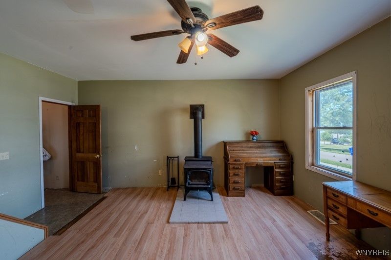 Fireplace, Interior, Wood Texture Flooring
