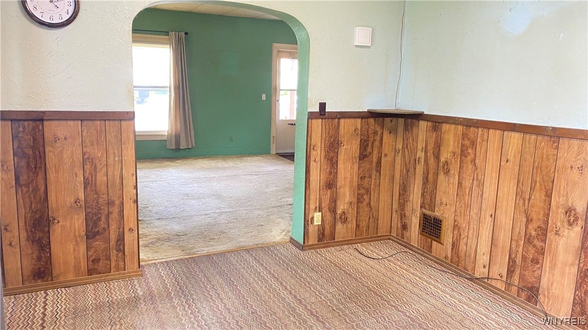Empty room, Interior, Wooden Walls