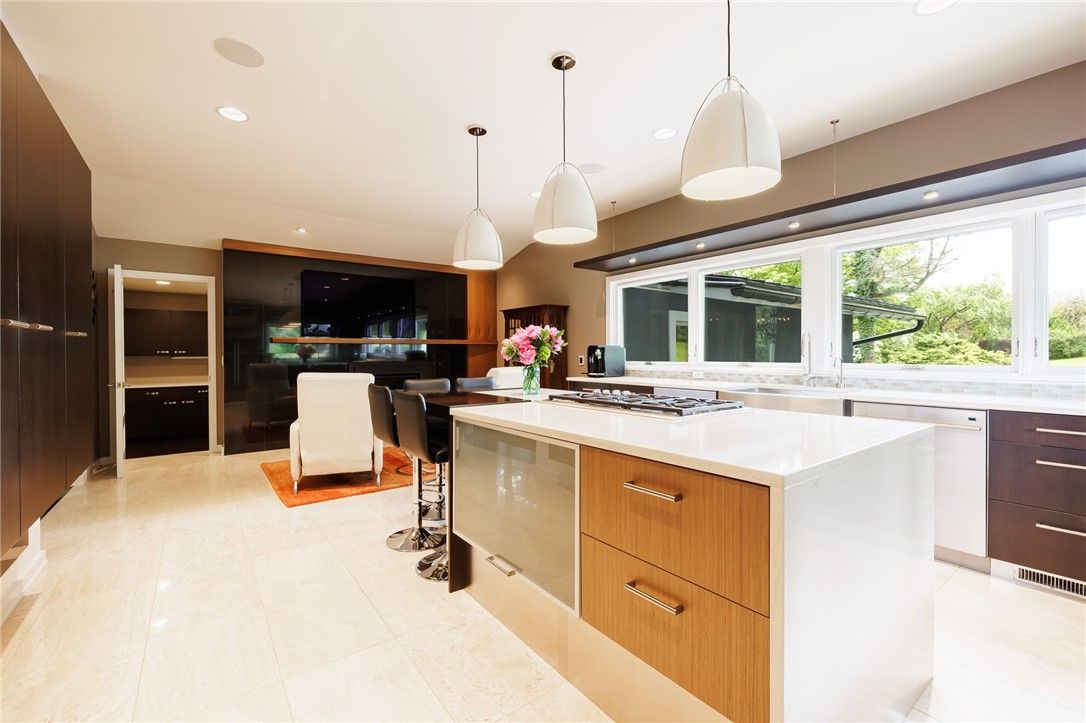 Interior, Kitchen, Pendant Lights, Recessed Lighting