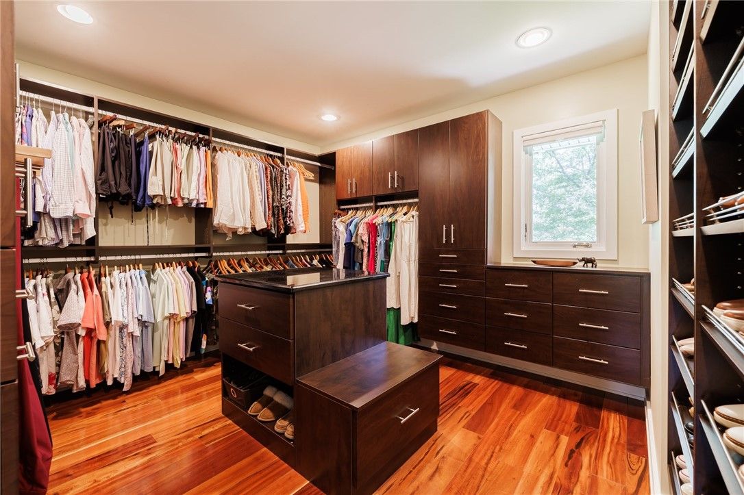 Interior, Recessed Lighting, Walk-in Closets, Wood Texture Flooring