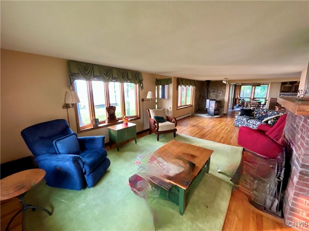 Fireplace, Interior, Living room, Wood Texture Flooring