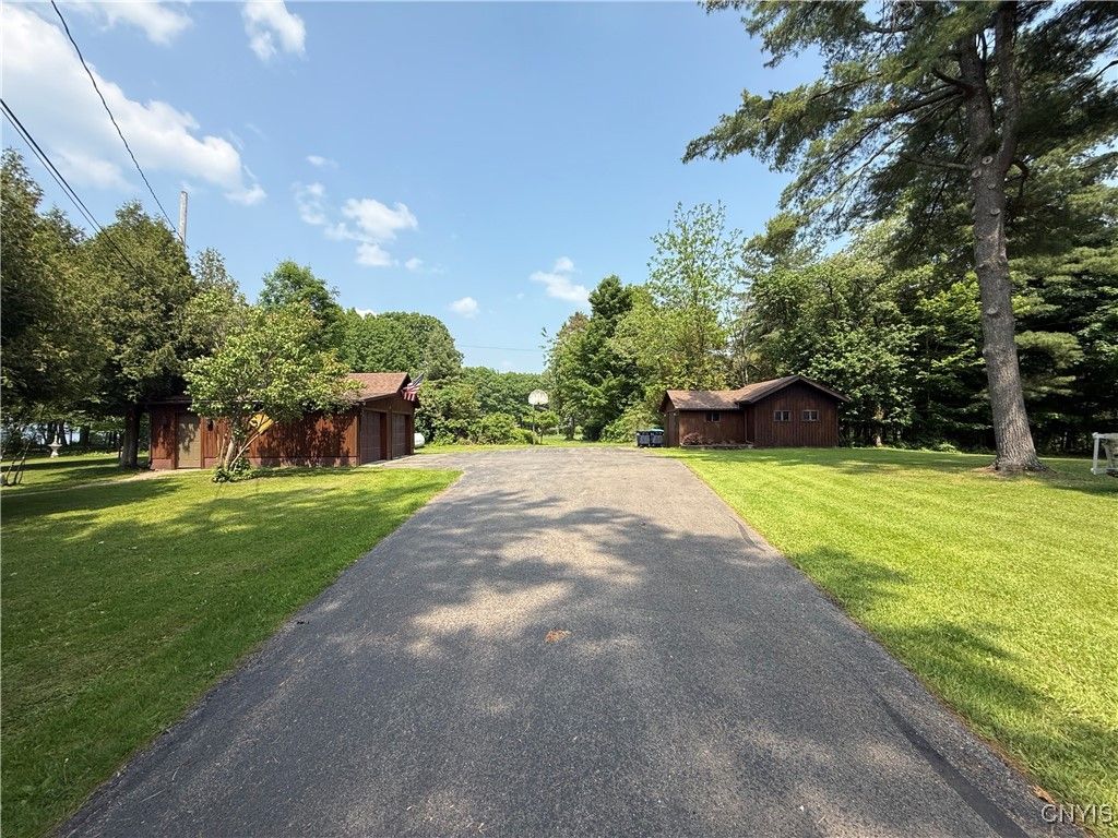 Backyard, Detached Garage, Exterior