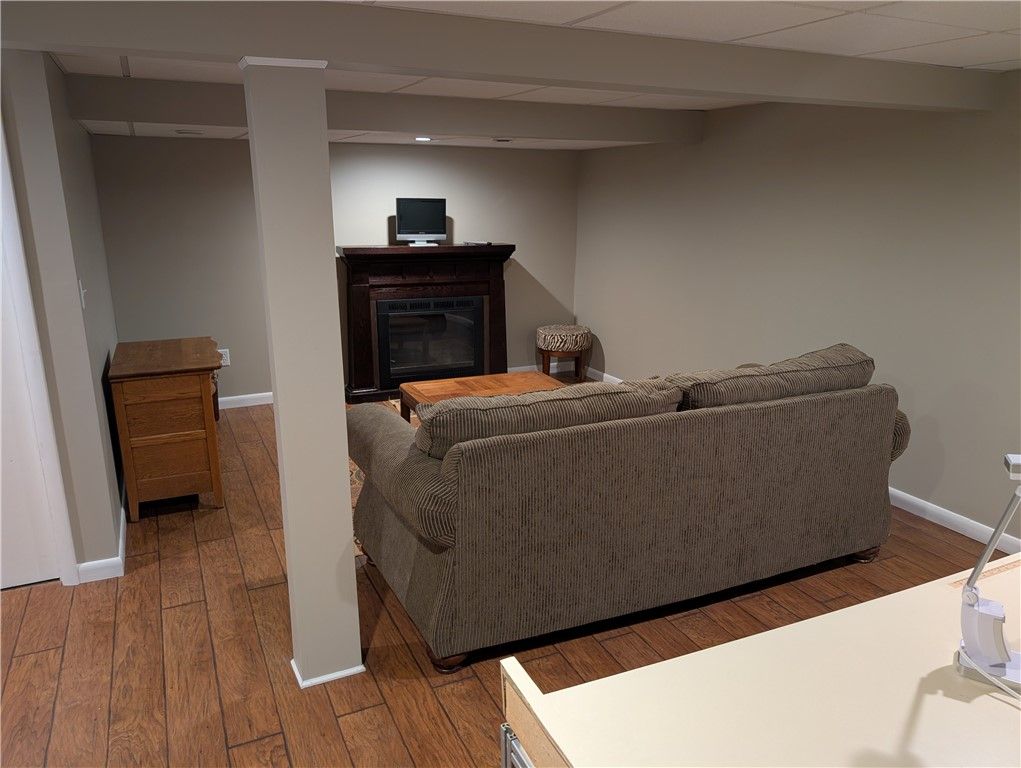 Fireplace, Interior, Living room, Wood Texture Flooring