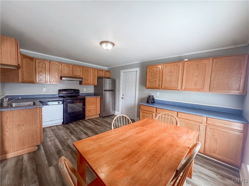 Dining room, Interior, Kitchen, Wood Texture Flooring